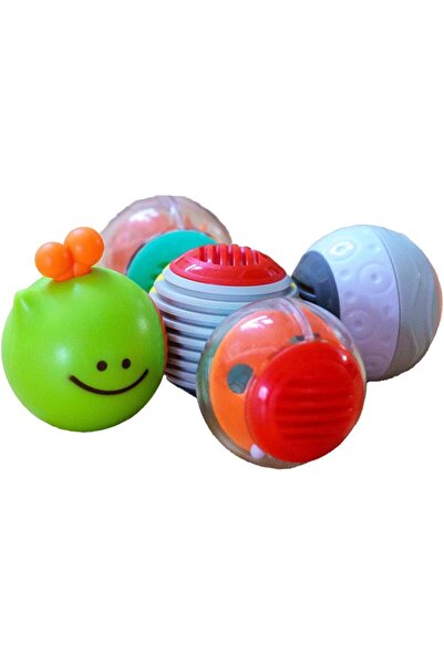 Infantino Caterpillar Activity Balls - BPA-free Baby Activity Balls