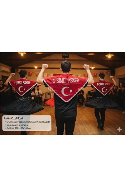 Altun Navlaka za vojnika sa šljokicama, napisano na šljokicama: "Sada je vojn...