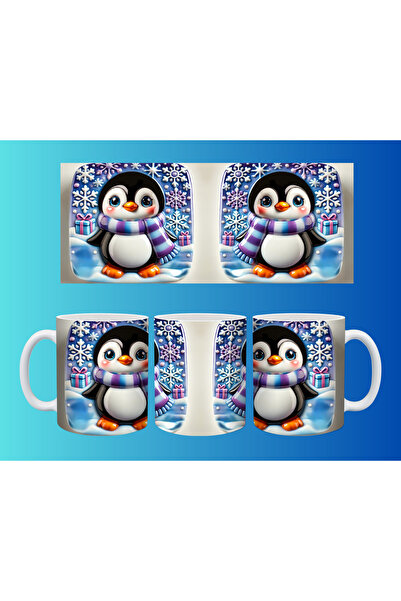 Evion New Year and Christmas Concept Mug – Colorful Custom Print Design