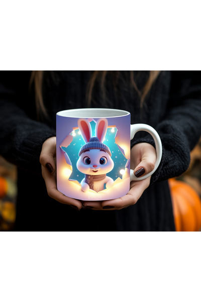 Evion كوب مفهومي لرأس السنة وعيد الميلاد - تصميم طباعة مخصص ملون