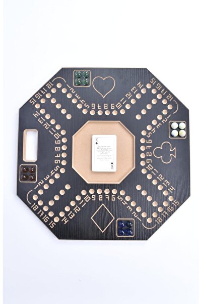 Fun Moment لعبة جاكارو للتخطيط الاستراتيجي الخشبية مع الملحقات - (43 سم)