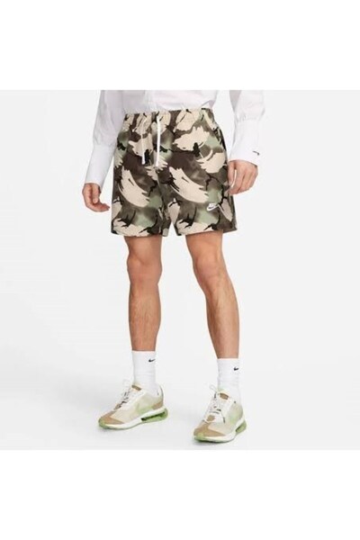 Nike Sportswear Club+ Woven Flow Camuoflage Oppression Kamuflaj Erkek Spor Şo...