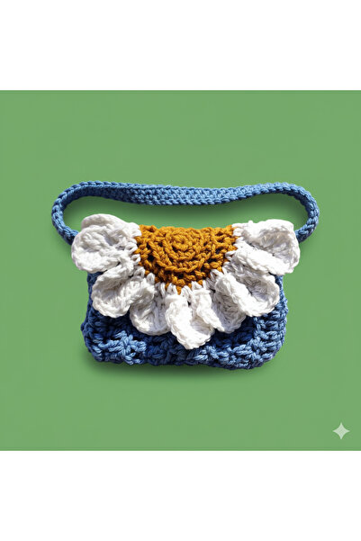 NGAHOME Hand Knitted Daisy Bag