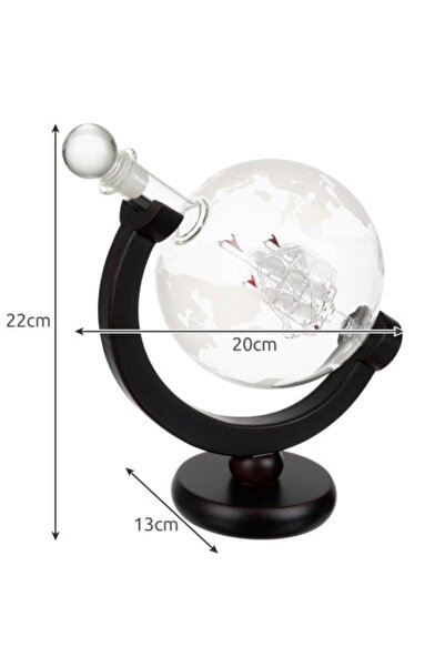 KESNUP Whiskey decanter set 2 glasses Transparent