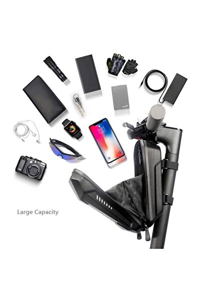 KESNUP Τσάντα αποθήκευσης σκούτερ 3L μαύρη