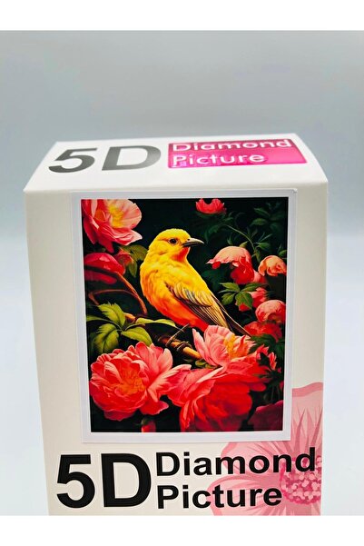 DUCK HOBY 65x50 Boncuklu Taş İşleme Mozaik Elmas Goblen Tablo Resim Boncuk Puzzle Dıamond Paıntıng Hı Stone