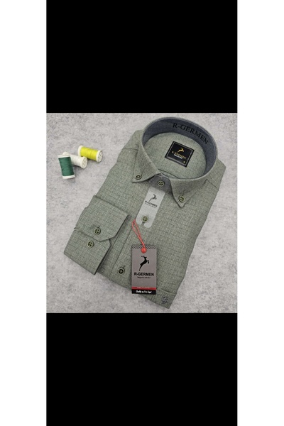 Cinar erkek giyim Baba gömleği kışlık klasik kesim kalip tek cep