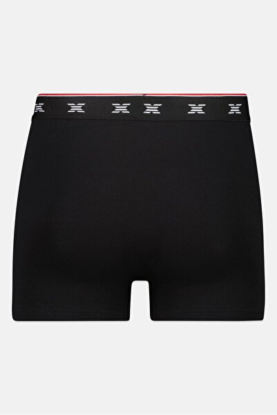 RBX Men 3 Pieces Brand Logo Cotton Rich Trunks, Multicolor