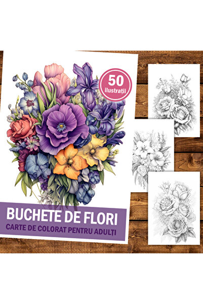 Legendary Gifts Carte de pictura, 50 de ilustratii, Buchete de flori