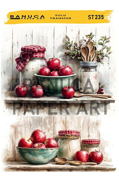 MyHobby Sulu Transfer Kağıdı Banuca ST-235 25×35 cm