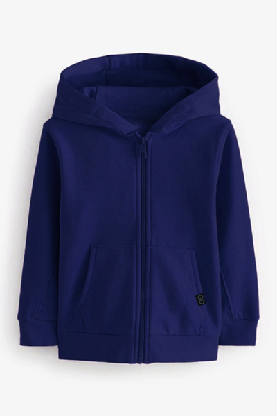 Colorinas Удобна суитшърт с качулка и цип