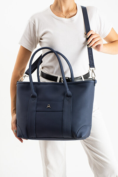 YOGII Geantă de mână și de umăr pentru femei din piele de dimensiuni mari, cu...