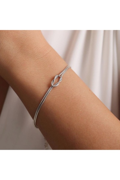 Heppii İki Sıralı Çelik Bileklik Unisex BBF Hediyelik Sevgiliye