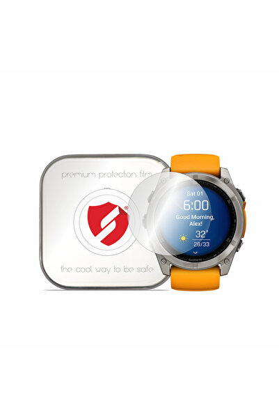 Smart Protection Folie de protectie Antireflex Mata pentru Garmin Fenix 8 51mm - 4buc x folie displa