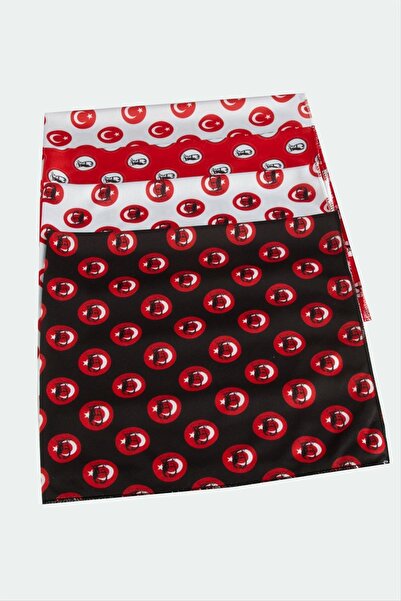 ZERO LAND Mtxdpn April 23 May 19 Turkish Flag and Atatürk Signed (04209) Bandana 50X50-Colorful