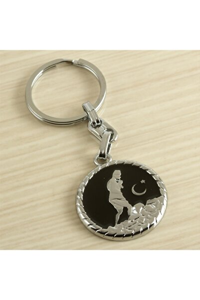 ZERO LAND Mtxdpn Ay Yıldız Kemal Atatürk (144516) Metal Keychain-Black