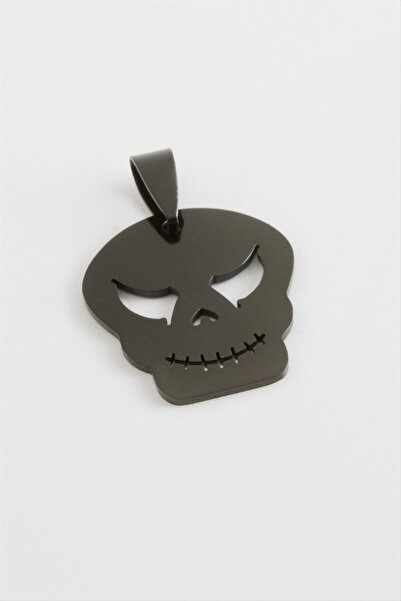 fantastik store قلادة من الفولاذ على شكل جمجمة من MTXDPN (182942) مقاس 2.5 سم...