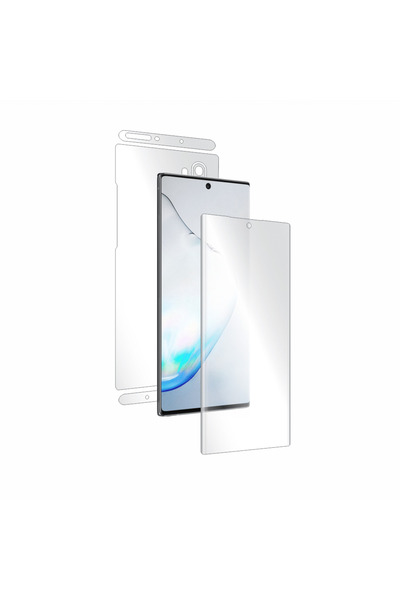 Smart Protection Folie de protectie Samsung Galaxy Note 10 Plus compatibila cu Silicone Case - Folie