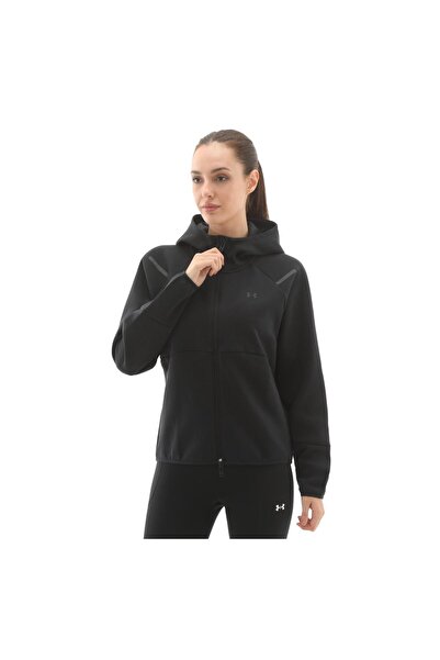 Under Armour A1379842-001 Unstoppable Fleece Fz Women's Jacket Black