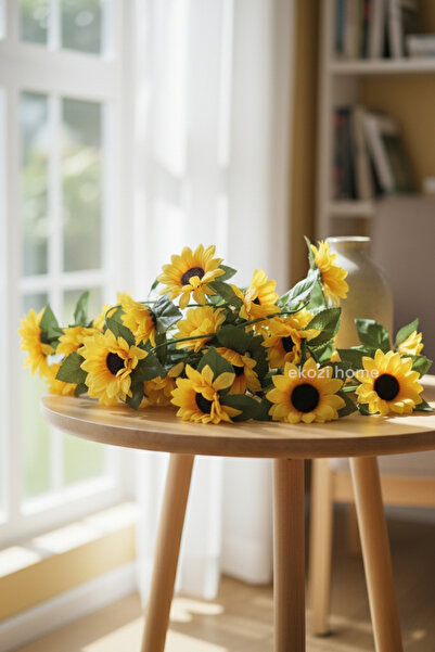 Dekosimge Yapay Ayçiçek Sarmaşık 240 cm Gül, Ç,çek