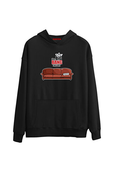 Açık Garaj Sheldon’S Spot Design 3 Thread Ş Fleece-Lined K Hooded Unisex, Women'S, Men's Hoodie