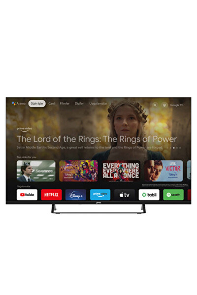 Preo Pr50eg8000qf 50" 127cm Ekran Uydu Alıcılı HDR Qled Google TV