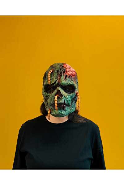 Tetra Craft Solucan Zombi Cadılar Bayramı Maskesi