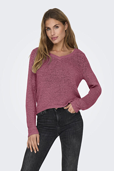 ONLY Pulover Onlgeena Regular Fit cu decolteu în V 15340862