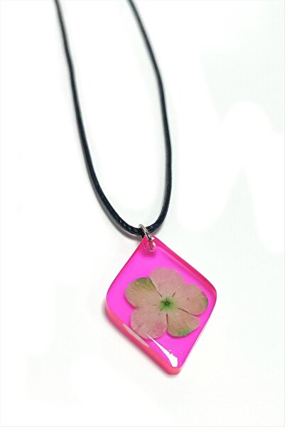 PAMİRAVM قلادة إيبوكسي من MTXDPN على شكل زهرة كارتوبو مع شرائح البقلاوة (1657...