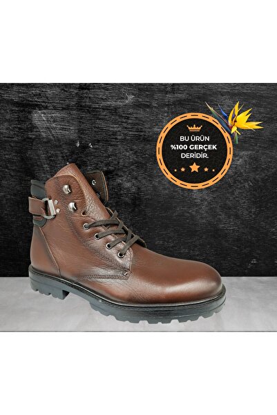 Daniel Ruffo حذاء شتوي رجالي من الجلد الطبيعي بسحاب ومضاد للانزلاق طراز AR-11...