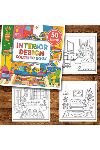 Legendary Gifts Carte de pictură, 50 de ilustrații Design interior Hygge