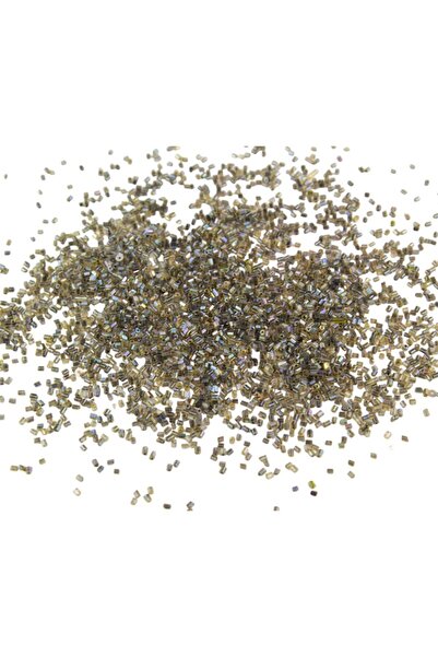 Serhat Aksesuar ve El İşçilik Cut Beads Light Green 2X1.5 mm (100 Gr 4000 Pie...