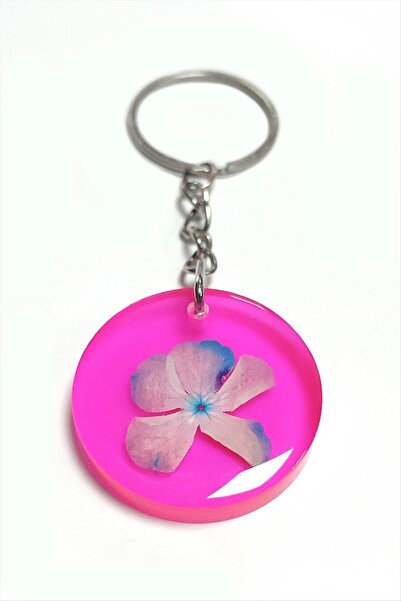 ZERO LAND MTXDPN Cardopu Flower Daisy (165756) Breloc epoxidic - Fuchsia