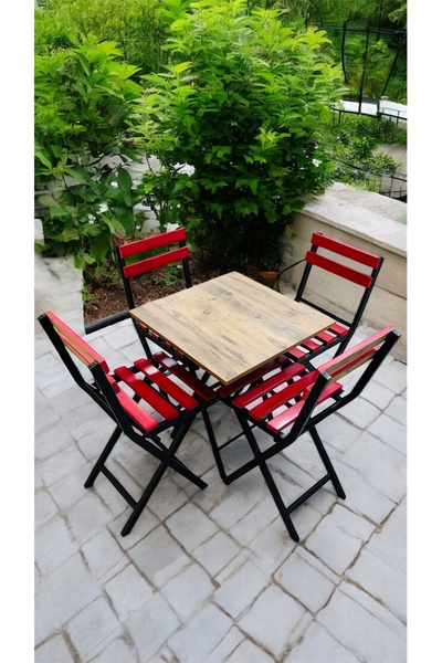 Modern Style Home Balkon Bahçe Mutfak Bistro Set Katlanır Masa-sandalye