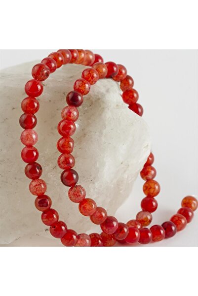 ZERO LAND MTXDPN 6 mm strălucitor (150254) piatră de agat-roșu