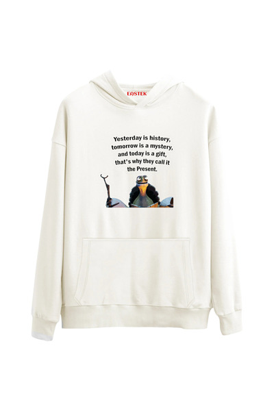 Açık Garaj Gift of Today Design Design 3 Thread Ş επένδυση fleece K με κουκούλα Unisex, Γυναικεία, Ανδρική κουκούλα