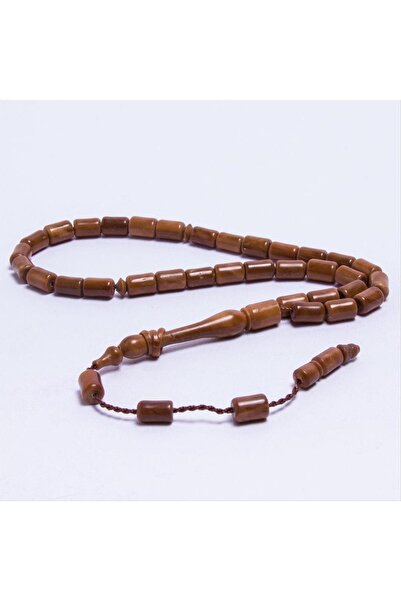 ZERO LAND سبحة كوكا مقطوعة على شكل كبسولة من MTXDPN (152729) 8 مم - بني