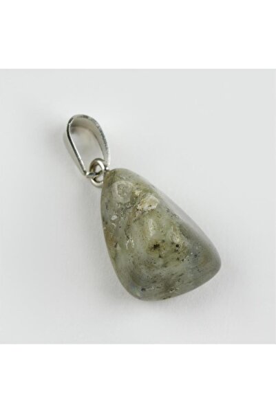 ZERO LAND حجر لابرادوريت الطبيعي (150125) قلادة - أخضر