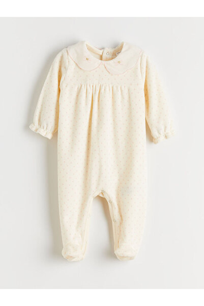 LC Waikiki Baby Collar Baby Girl Jumpsuit