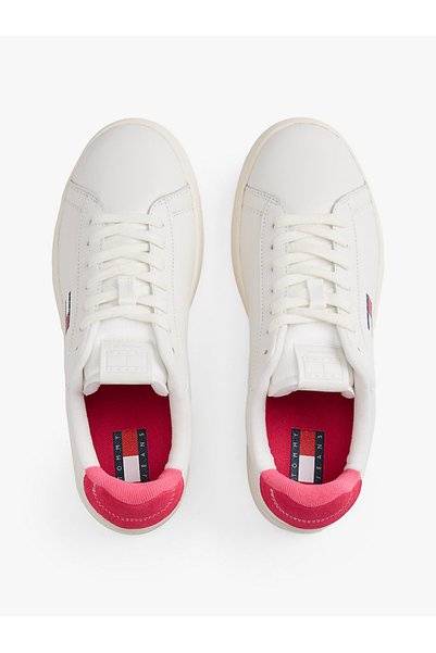 Tommy Hilfiger Kadın Beyaz Sneaker