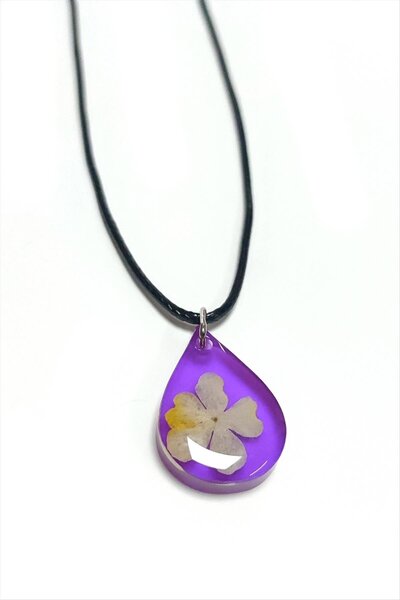 ZERO LAND قلادة إيبوكسي من MTXDPN (165706) - بنفسجي