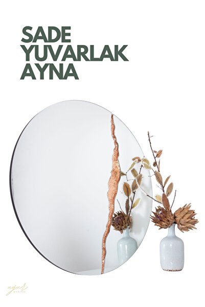 UĞUR MOBİLYA 3 MİLİMETRE KALINLIĞINDA FARKLI BOY SEÇENEKLERİ İLE GERÇEK YUVARLAK AYNA