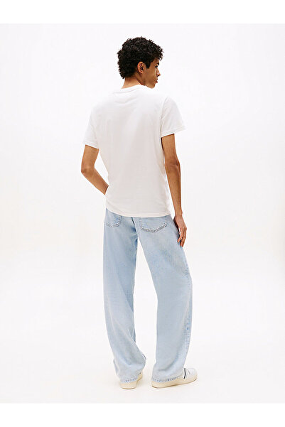 Tommy Hilfiger Férfi fehér rövid ujjú póló