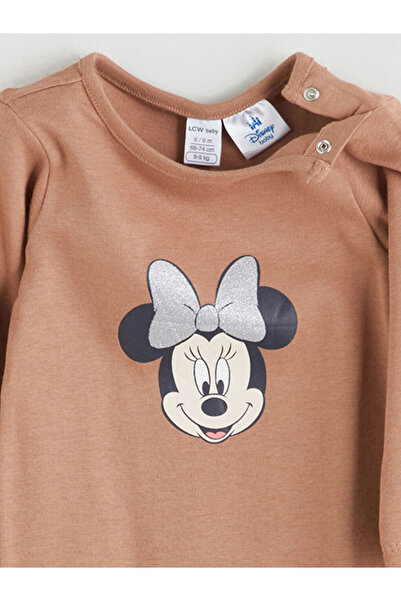 LC Waikiki Brown Licensed Baby Girl Romper Set of 2