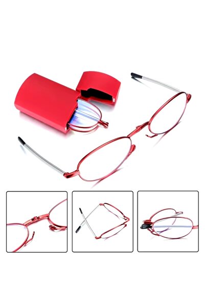 lenzio Minimal Blue Light Protection Book Reading Glasses with Folding Box