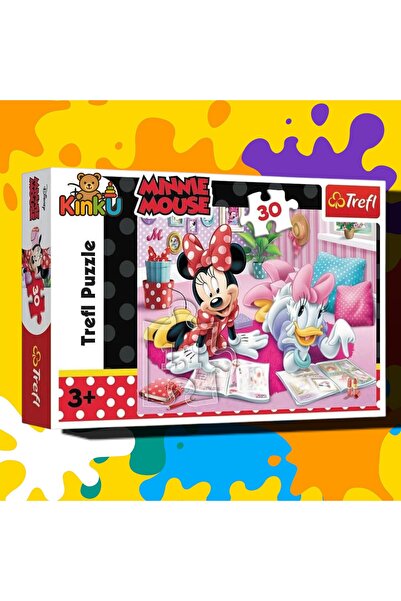 KİNKU PUZZLE18217 Minnie 30 Parça Puzzle