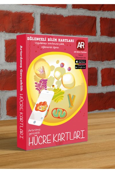 TRT ÇOCUK PIRIL Ar Supported Fun Science Cards |   3D Reviving Cell Cards