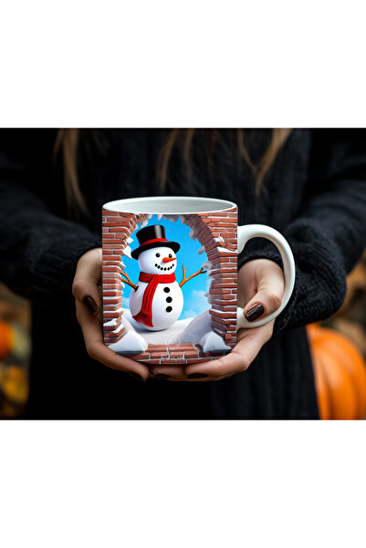 Evion Snowman Patterned Christmas Cup – Joy of the New Year 4