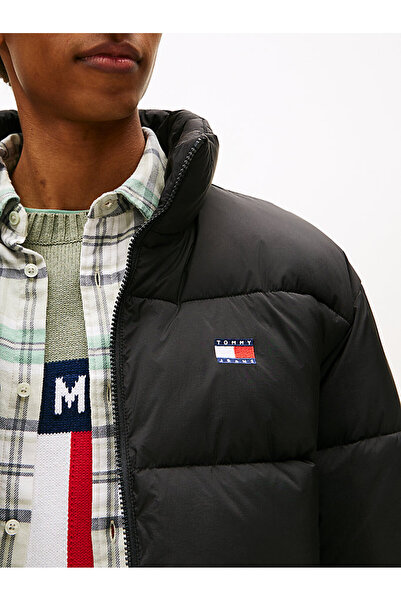 Tommy Hilfiger Erkek TJM Vail Puffer Mont - Siyah
