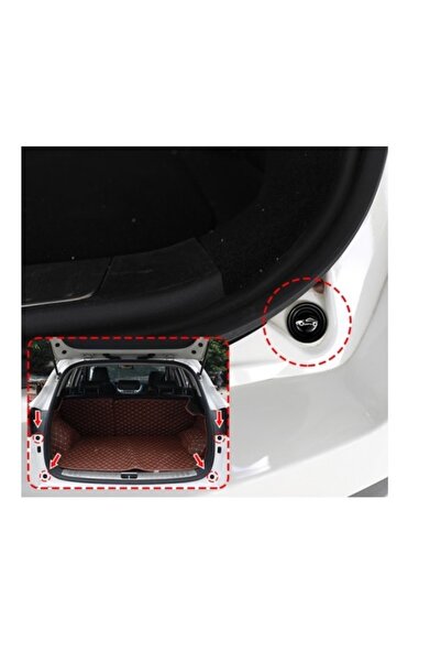 Temiz Pazar Anti-Sound and Anti-Impact Pad for Car Doors – Pack of 10 Black